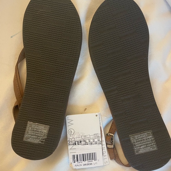 Avalon Dark Brown Braidy with Buckle Heel Strap - Picture 3 of 4